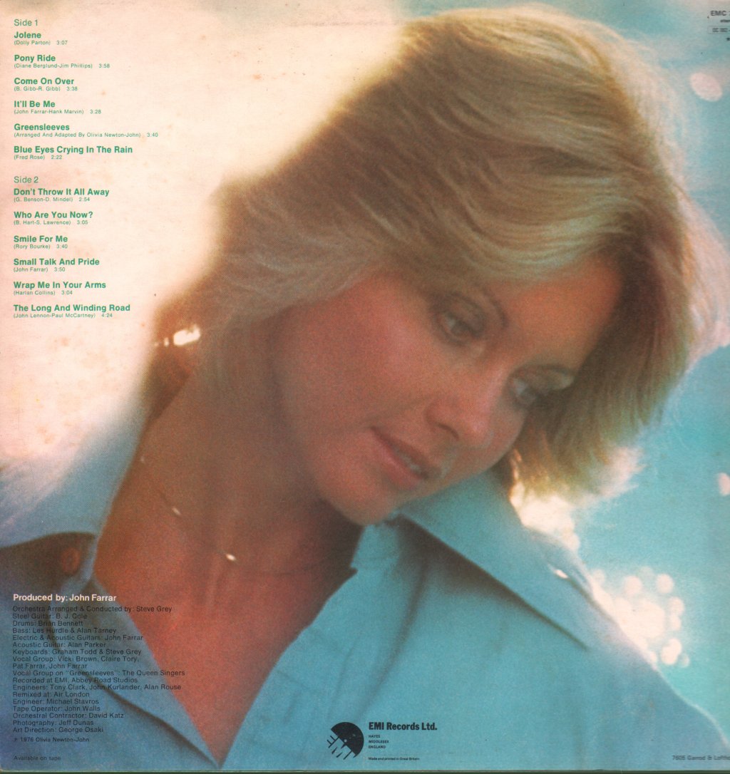 Olivia Newton John - Come On Over - Lp