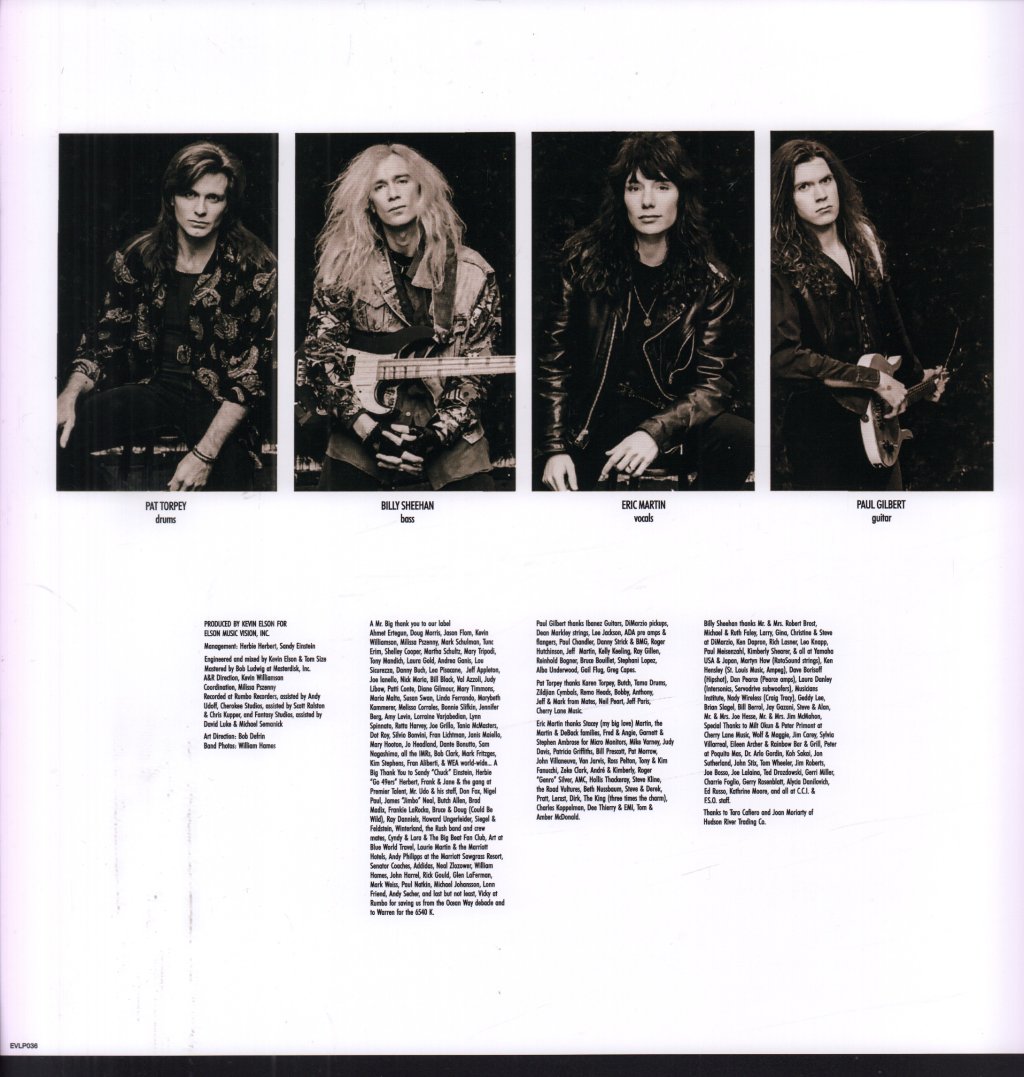 Mr. Big - Lean Into It - Lp