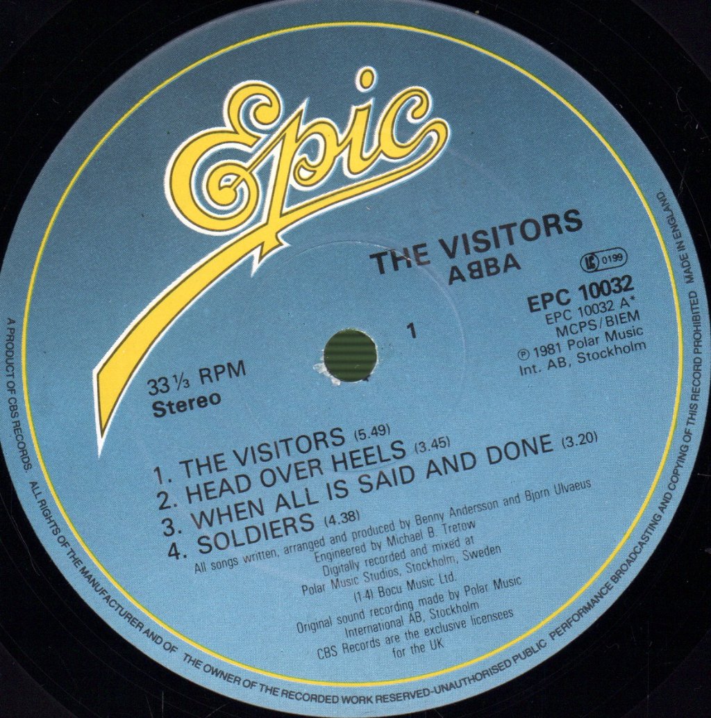ABBA - Visitors - Lp