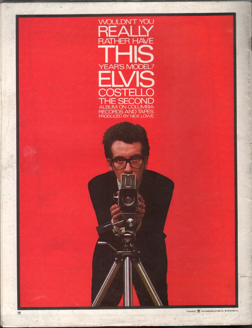 Pink Floyd/Elvis Costello - Trouser Press May 1978 No.28 - Magazine