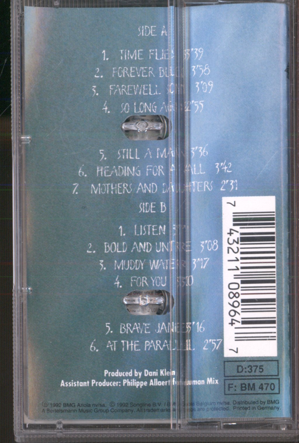 Vaya Con Dios - Time Flies - Cassette