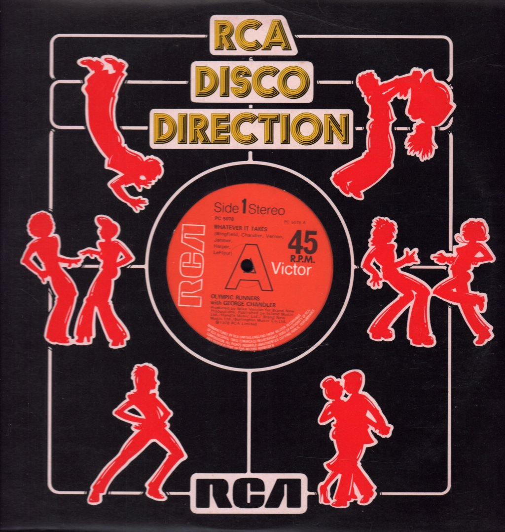 Olympic Runners With George Chandler - Whatever It Takes - 12 Inch