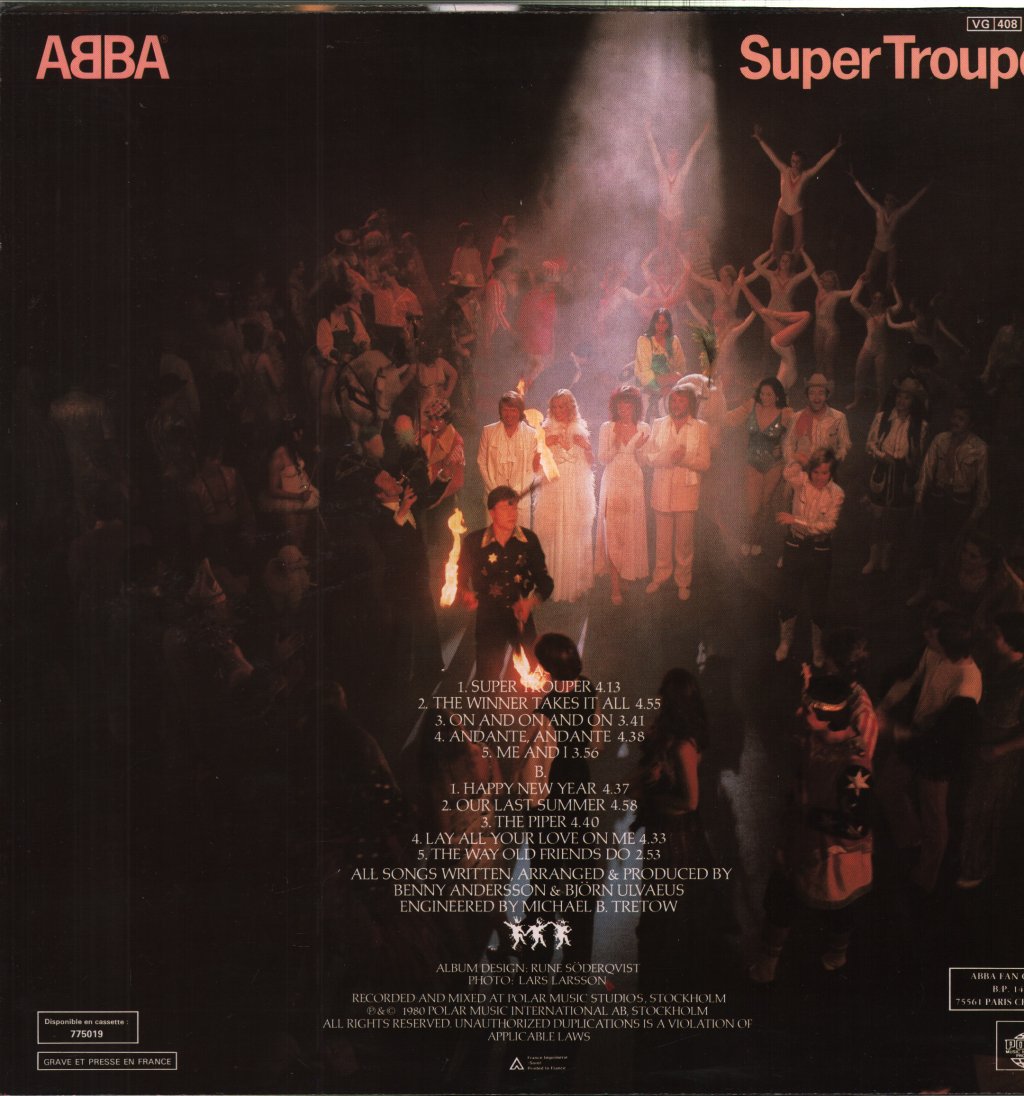 ABBA - Super Trouper - Lp