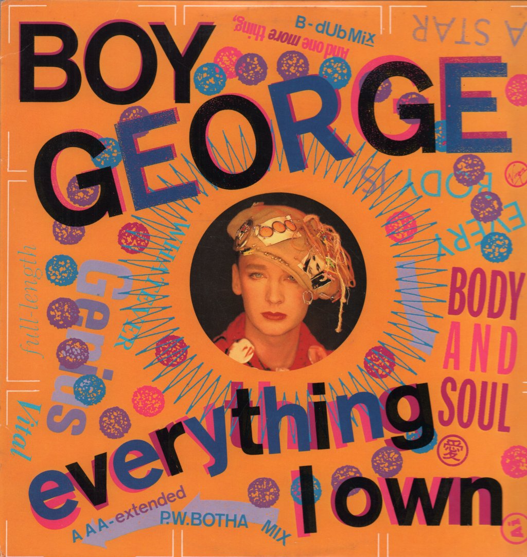 Boy George - Everything I Own - 12 Inch