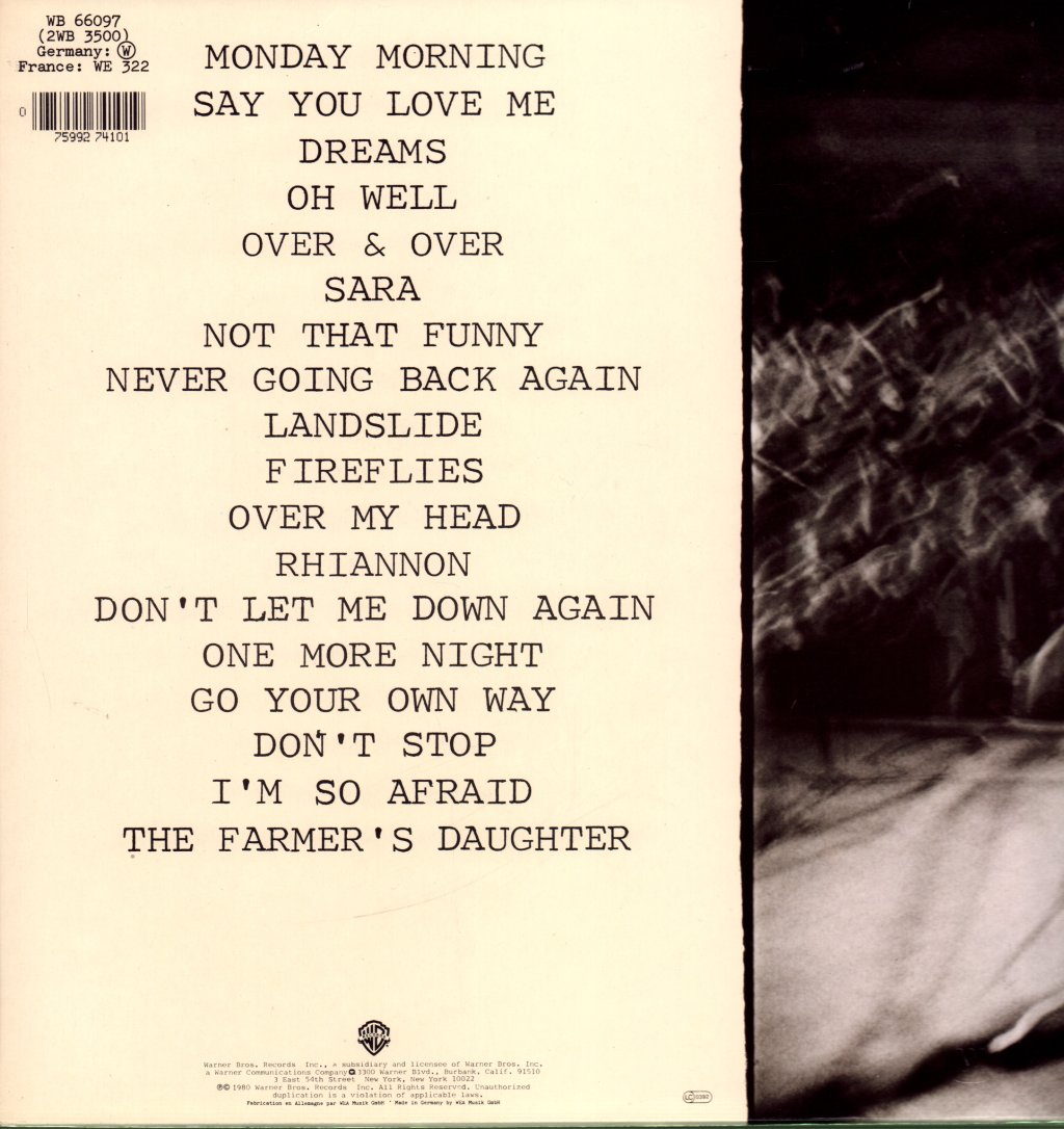 Fleetwood Mac - Live - Double Lp