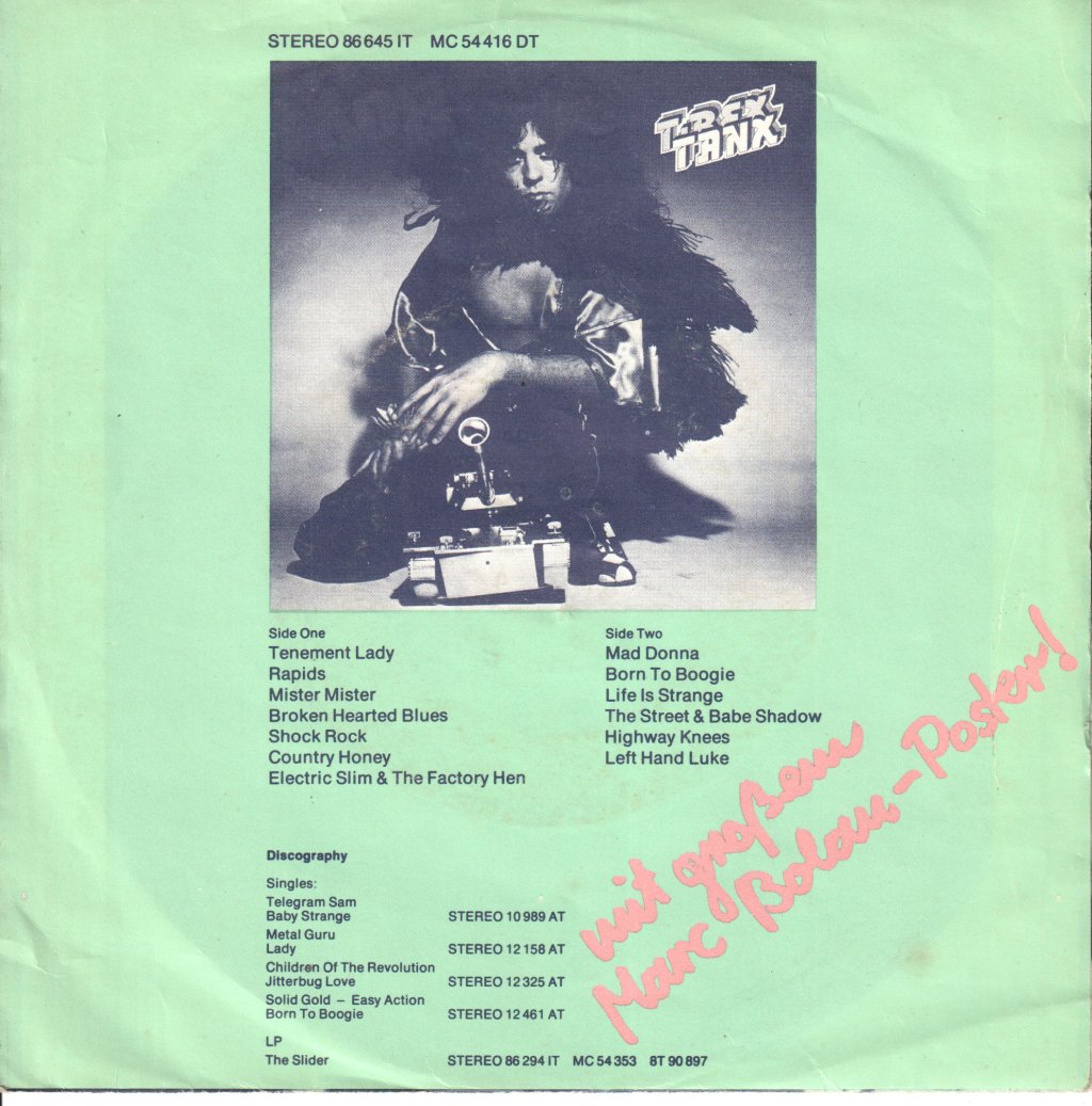 T Rex - 20Th Century Boy - 7 Inch