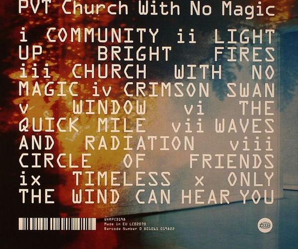 pvt (formely pivot) - Church With No Magic - Cd