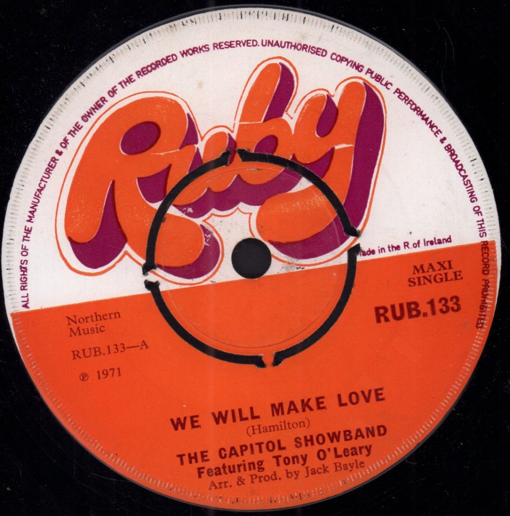 Capitol Showband - we will make love - 7 Inch