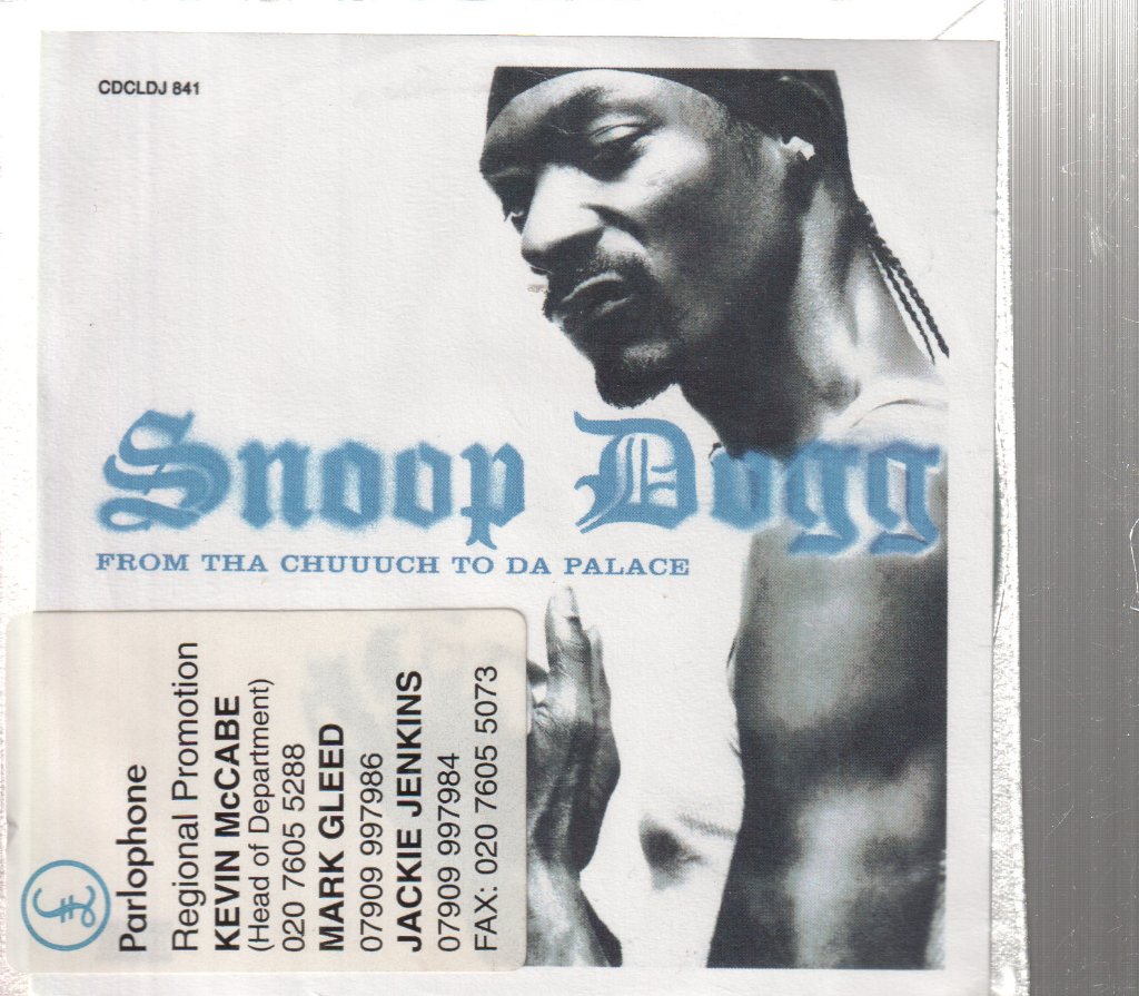 Snoop Dogg Featuring R Kelly - From Tha Chuuuch To Da Palace - Cdr