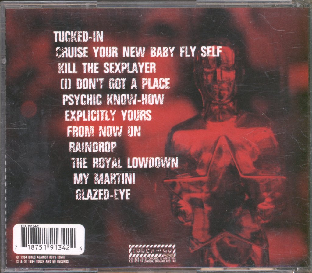 Girls Against Boys - Cruise Yourself - Cd