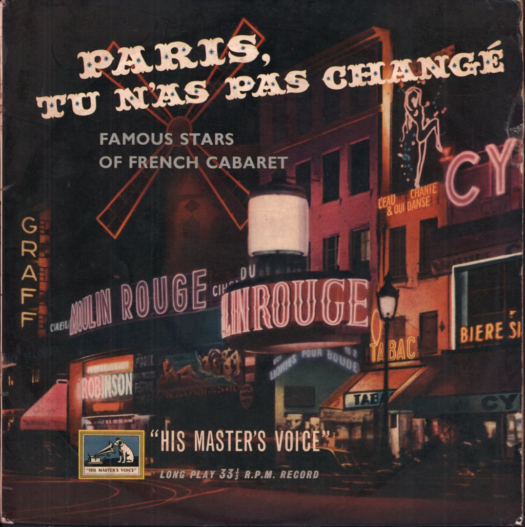 Various Artists - Paris, Tu N'as Pas Changé - Lp