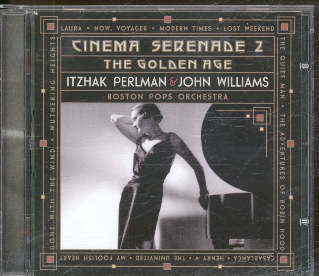 Itzhak Perlman, John Williams, The Boston Pops Orchestra - Cinema Serenade 2 - Cd