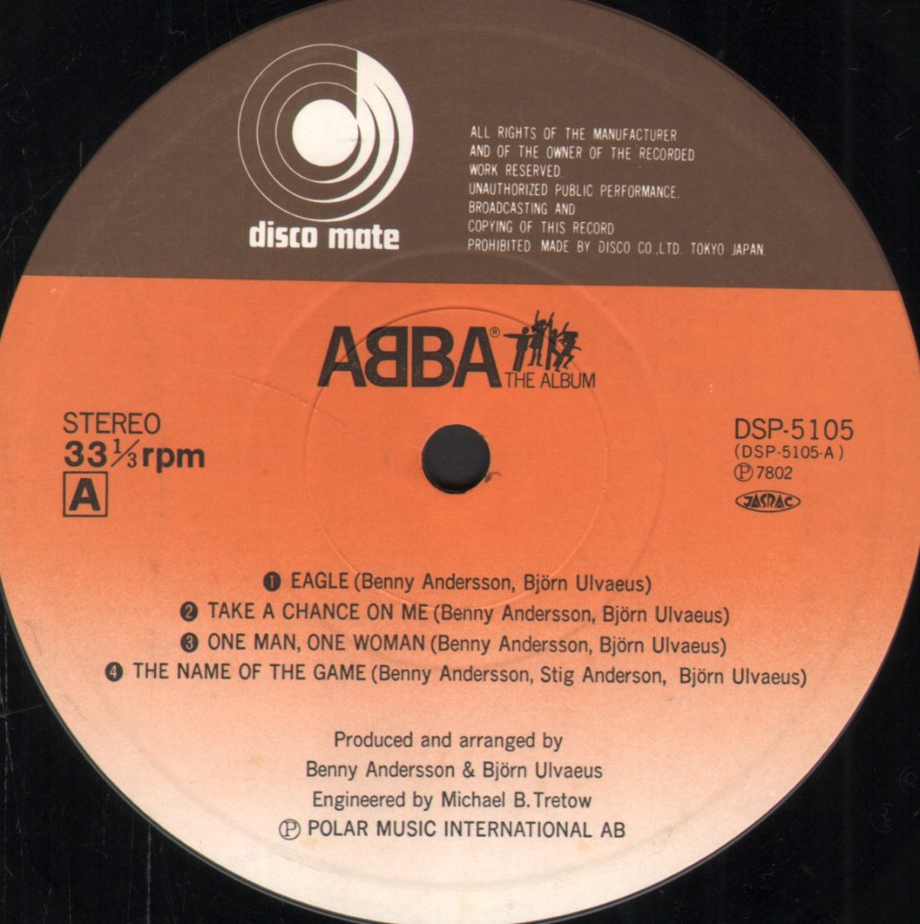 ABBA - Album - Lp