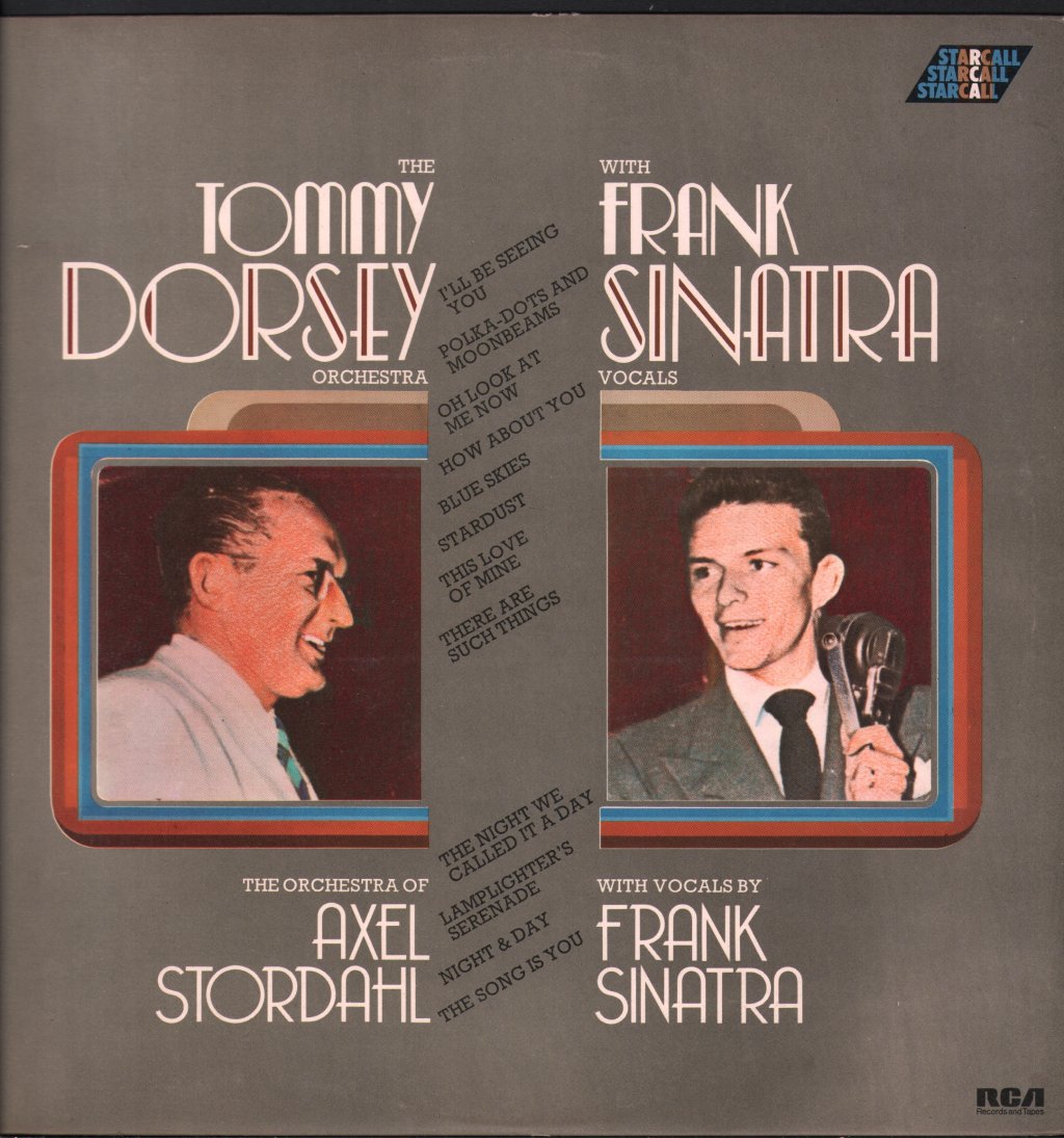 Tommy Dorsey And Frank Sinatra - Tommy Dorsey Orchestra With Frank Sinatra - Lp