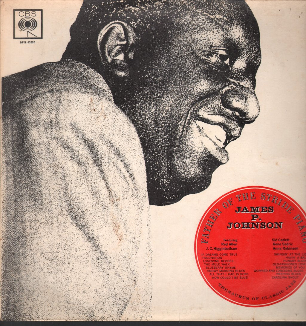 James P Johnson - Father Of The Stride Piano - Lp