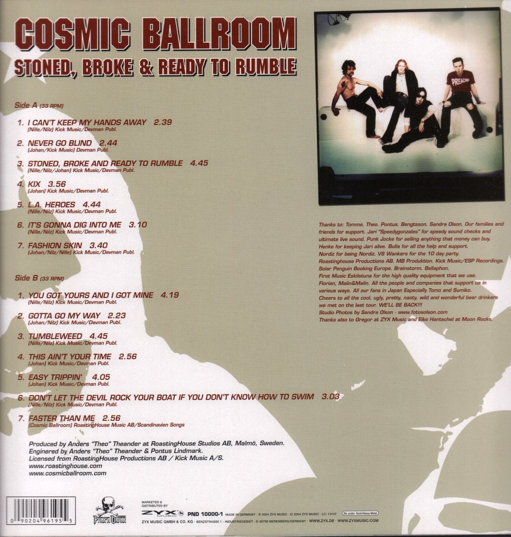 Cosmic Ballroom - Stoned Broke and Ready To Rumble - Lp