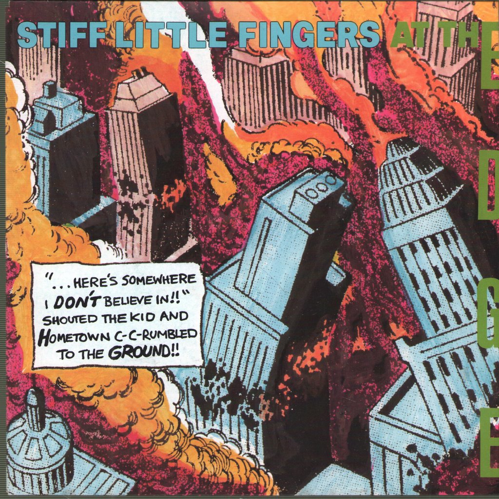 Stiff Little Fingers - At The Edge - 7 Inch