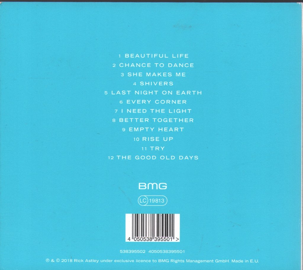 Rick Astley - Beautiful Life - Cd