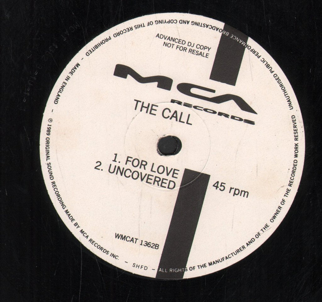 Call - Let The Day Begin - 12 Inch