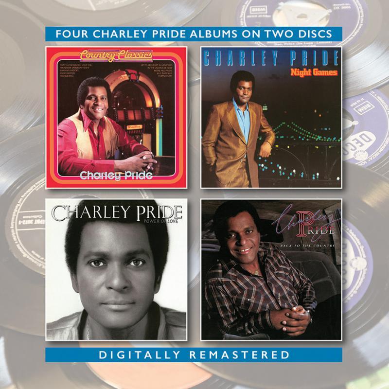 Charley Pride - Country Classics / Night Games / Power of Love / Back To the Country - Double Cd