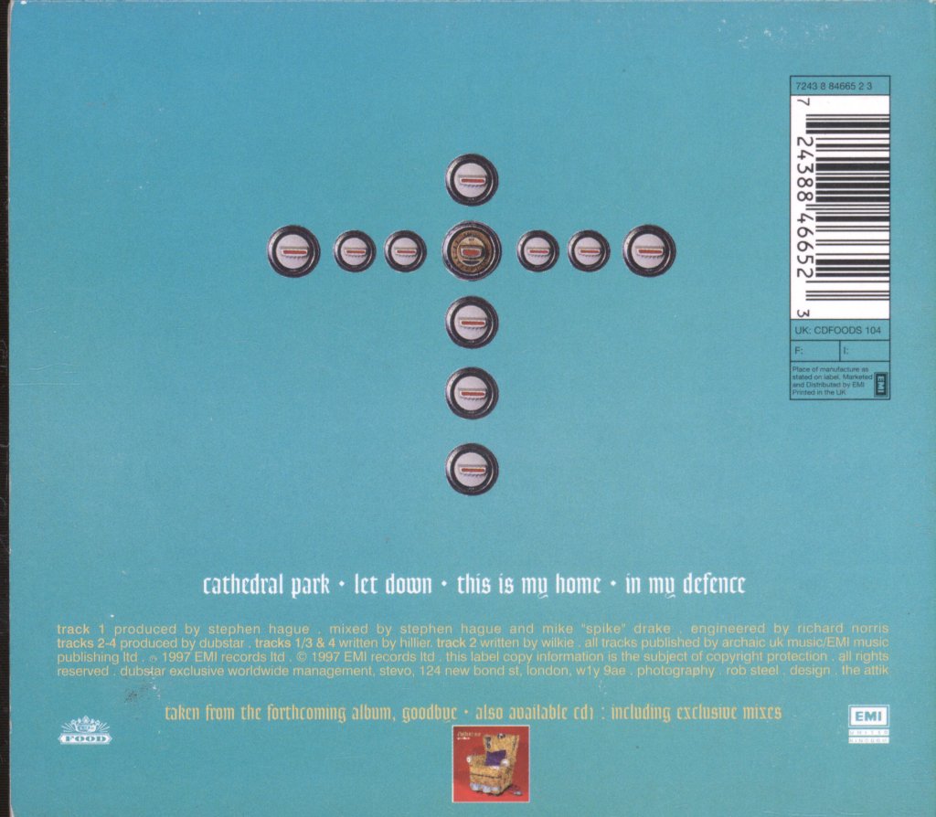 Dubstar - Cathedral Park - Cd
