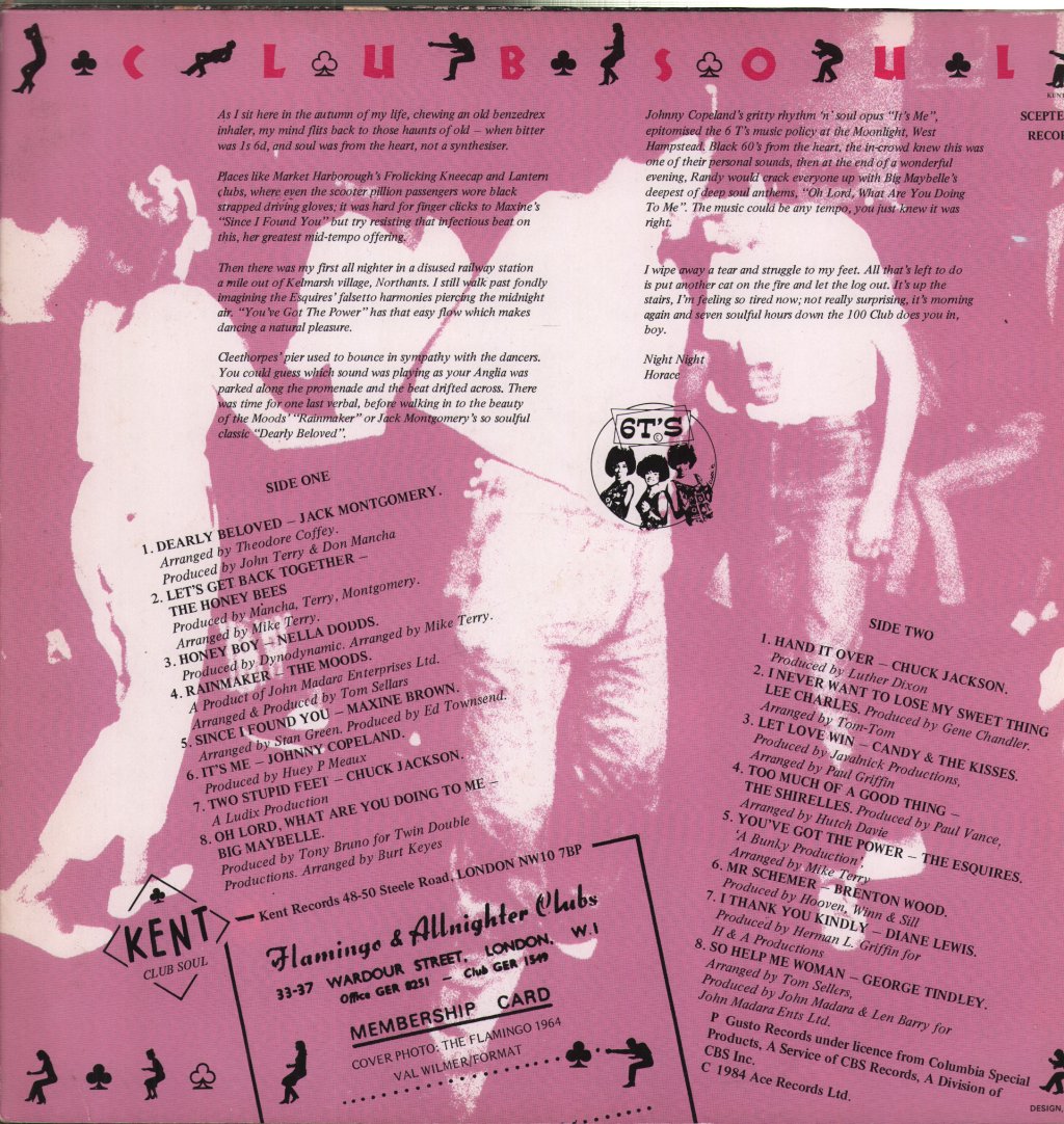 Various Artists - Club Soul - Lp