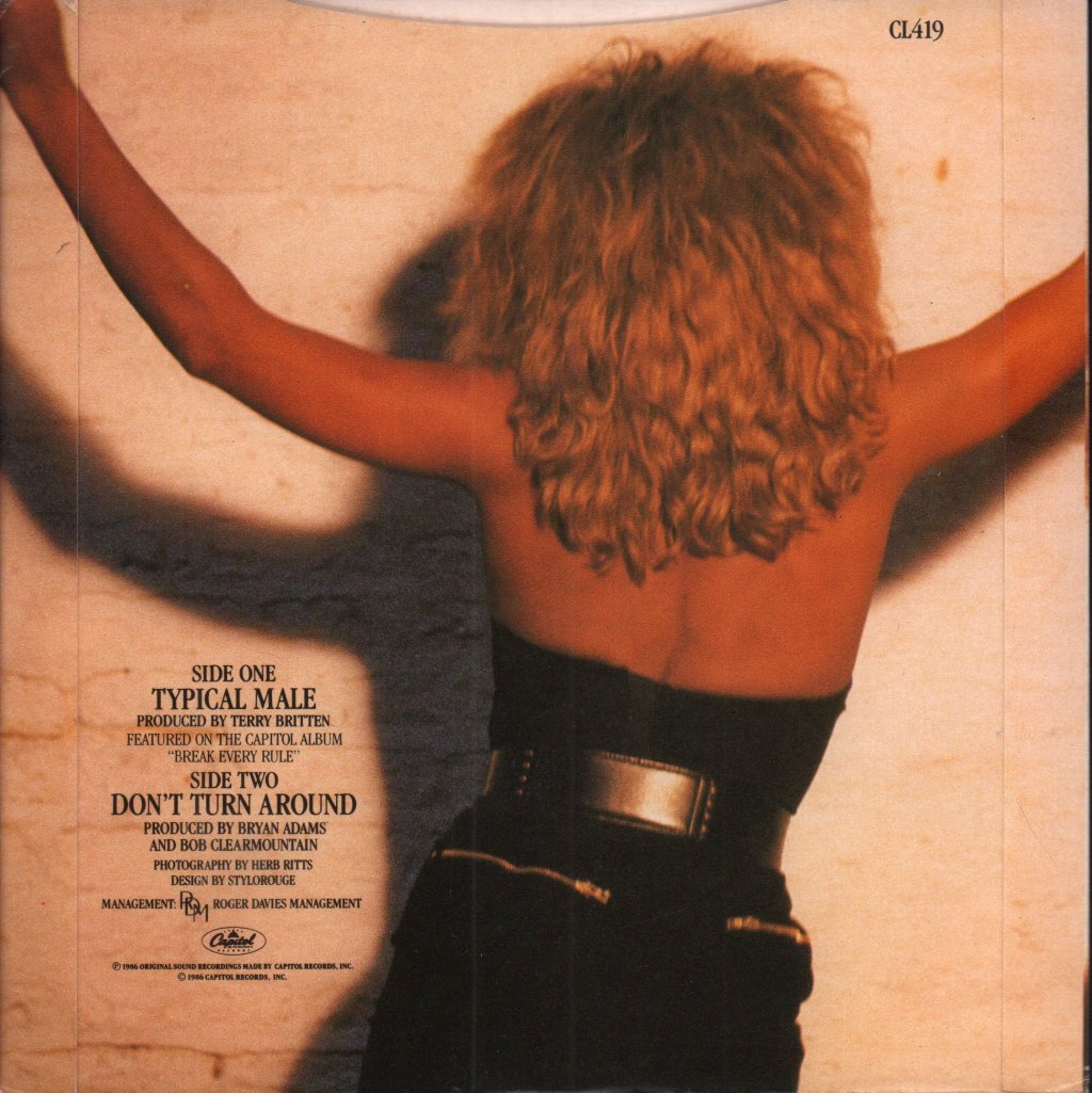 Tina Turner - Typical Male - 7 Inch