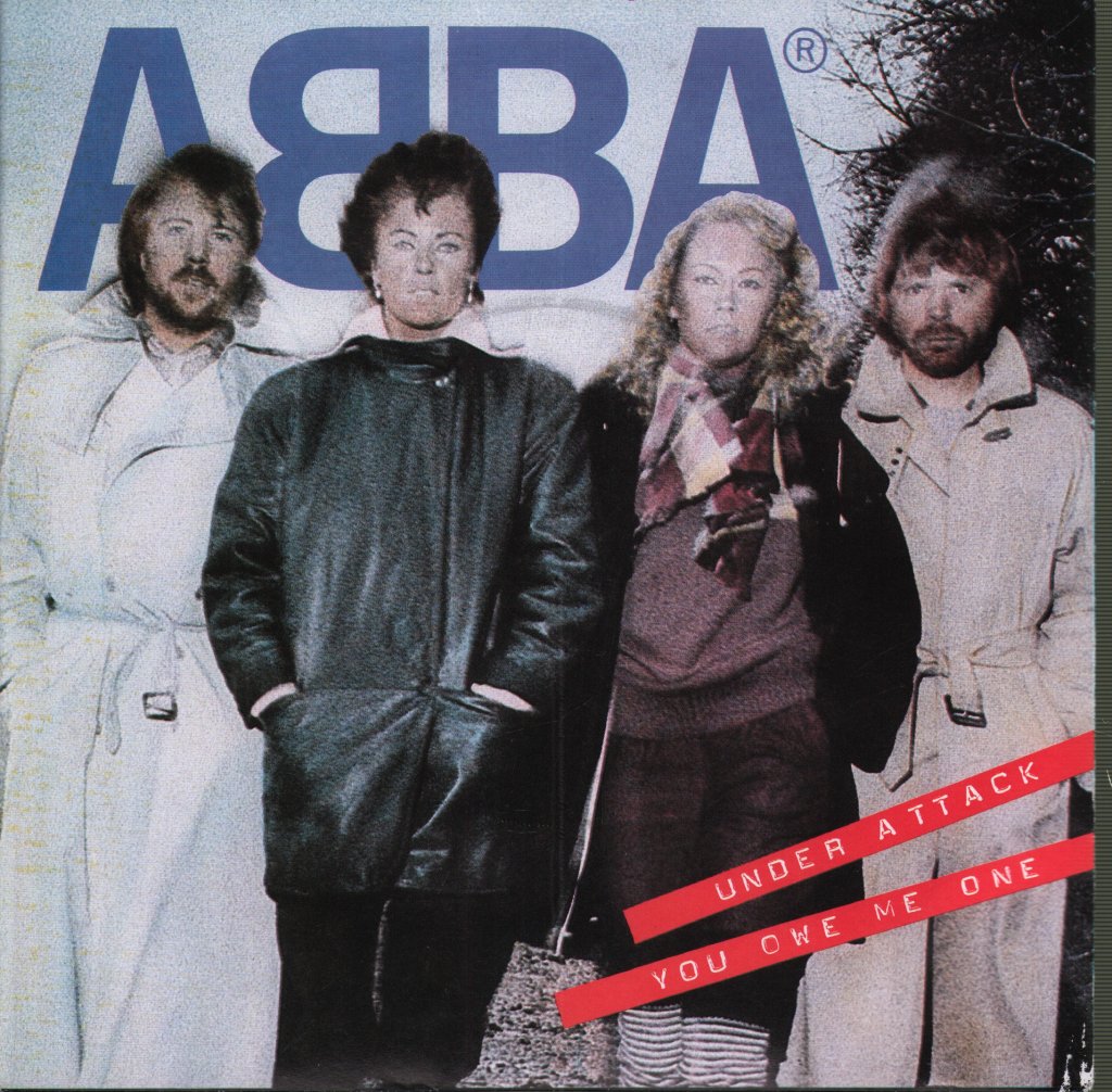 ABBA - Under Attack / You Owe Me One - 7 Inch