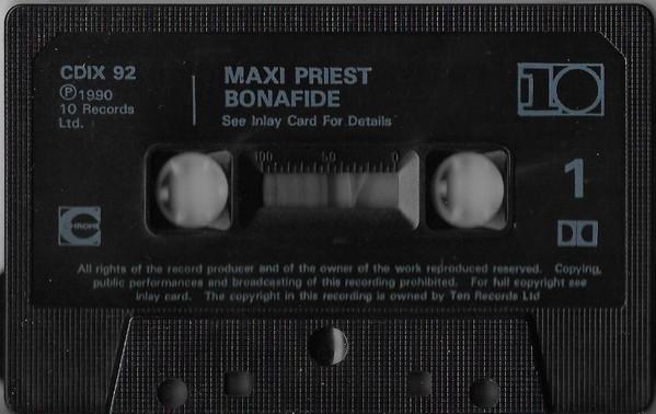 Maxi Priest - Bonafide - Cassette