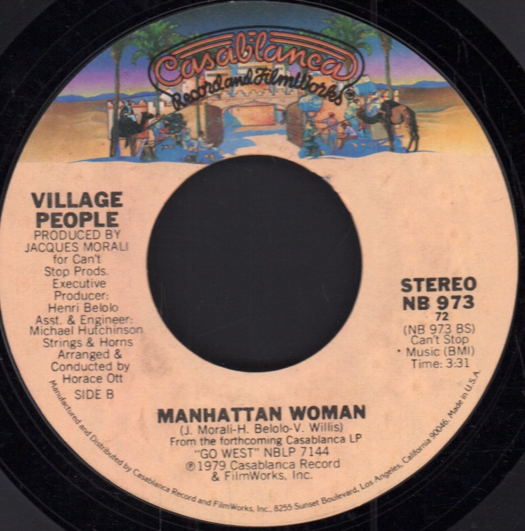Village People - In The Navy - 7 Inch