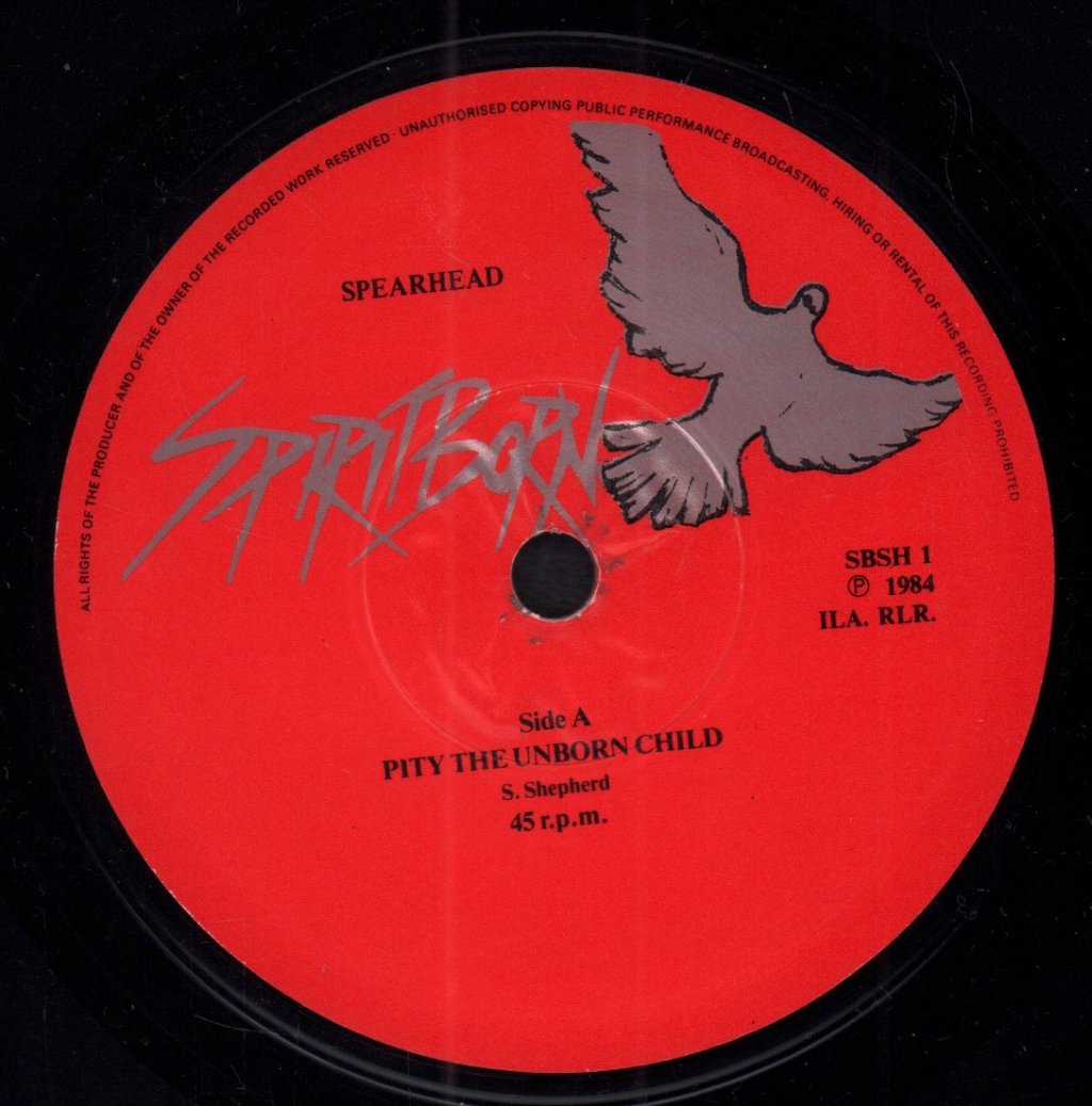 Spiritborn - Pity The Unborn Child - 7 Inch