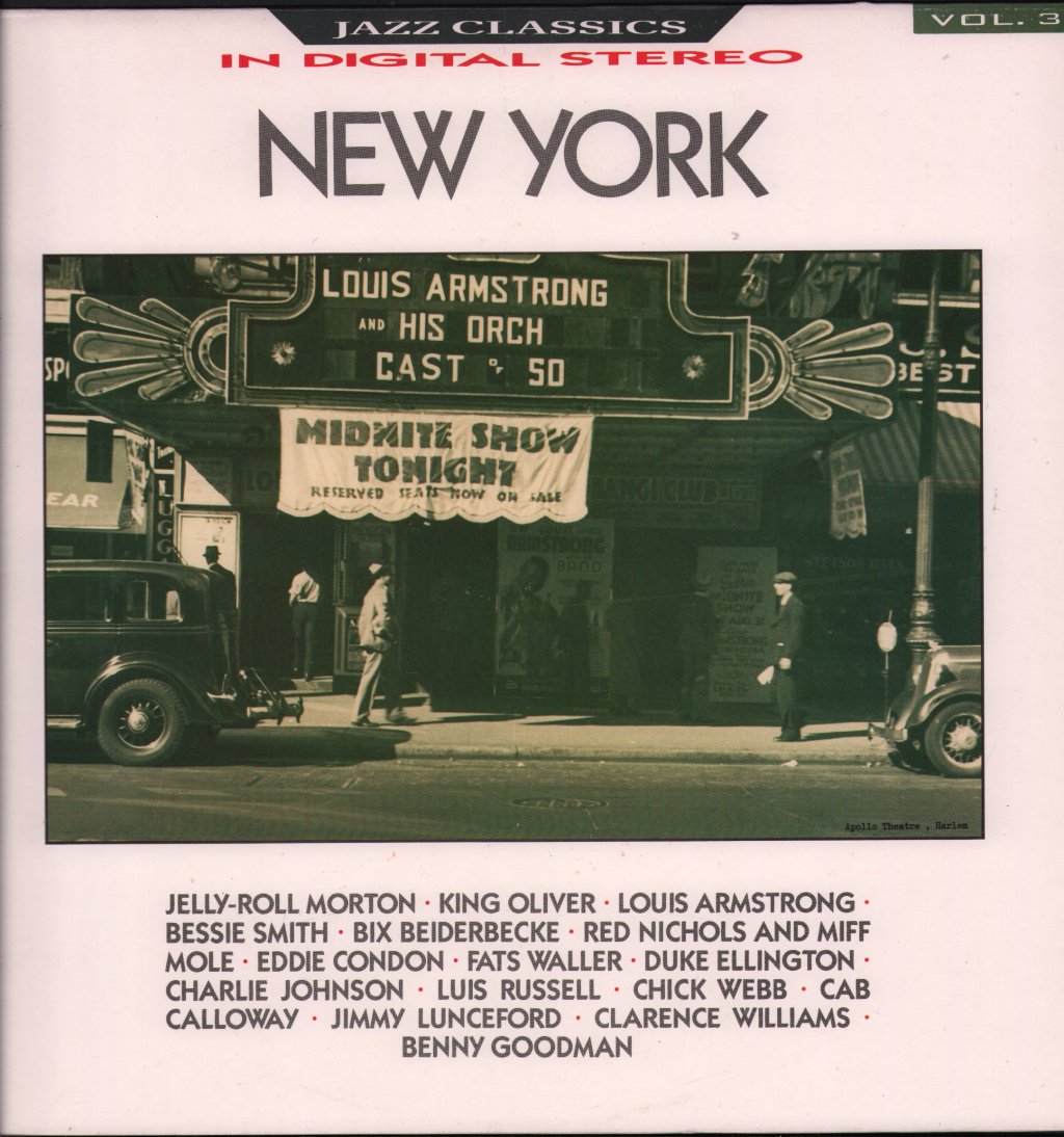 Various Artists - Jazz Classics In Digital Stereo Vol 3 New York - Lp
