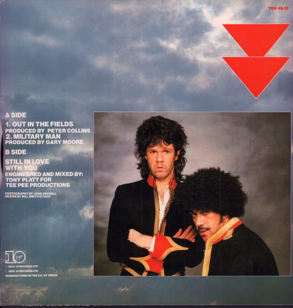 Gary Moore And Phil Lynott - Out In The Fields - 12 Inch