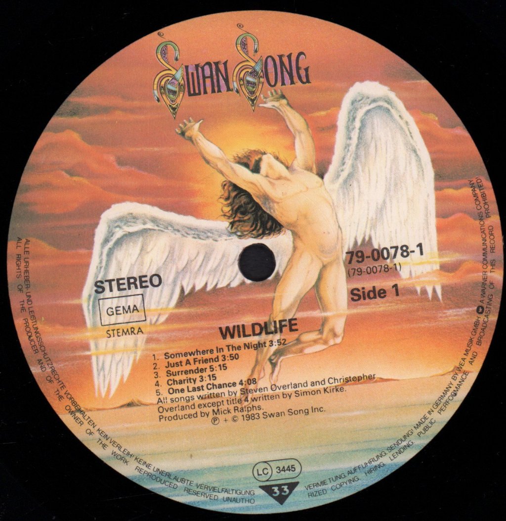 Wildlife (80'S Group) - Wildlife - Lp