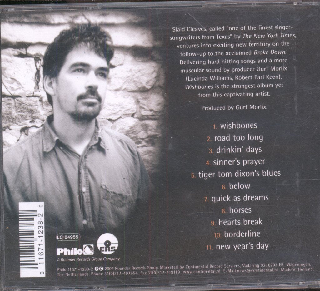 Slaid Cleaves - Wishbones - Double Cd