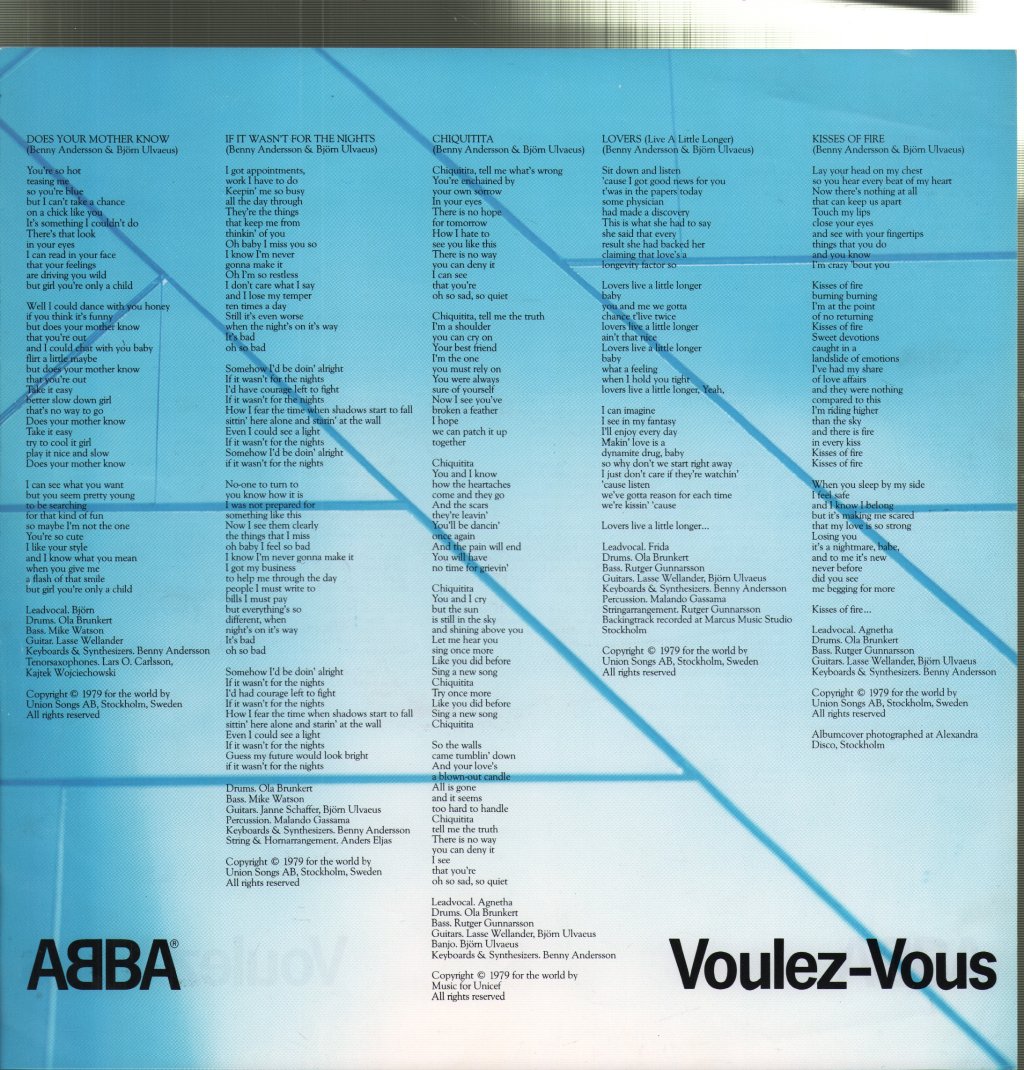 ABBA - Voulez-Vous - Lp