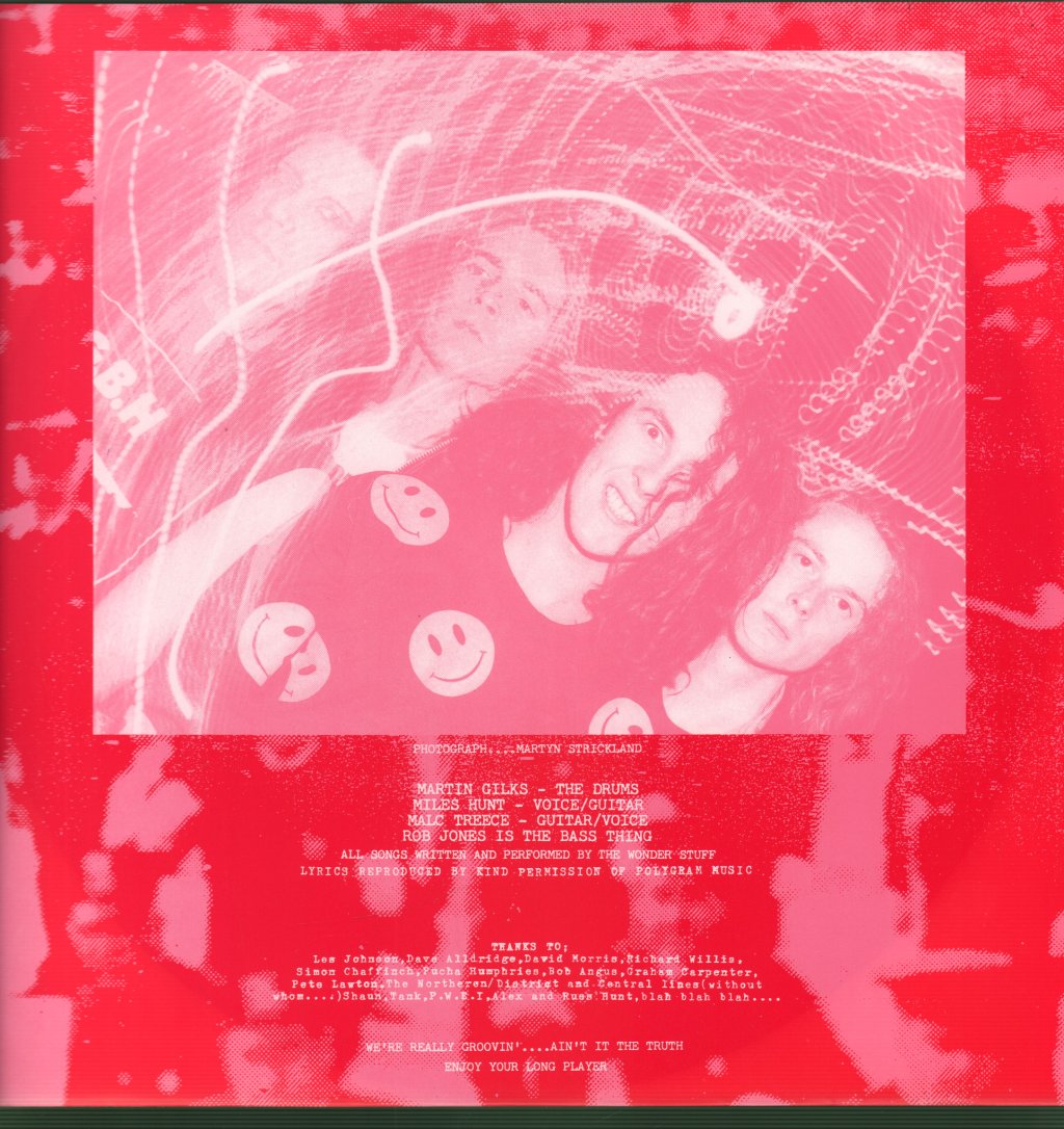 Wonder Stuff - Eight Legged Groove Machine - Lp