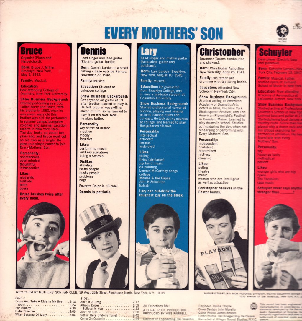 Every Mother's Son - Every Mother's Son - Lp