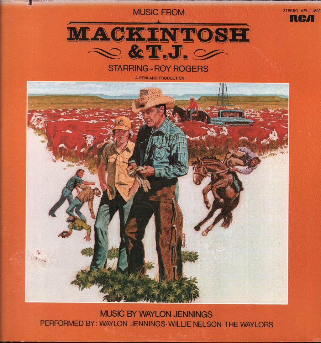 Waylon Jennings - Music From Mackintosh & T.J. - Lp