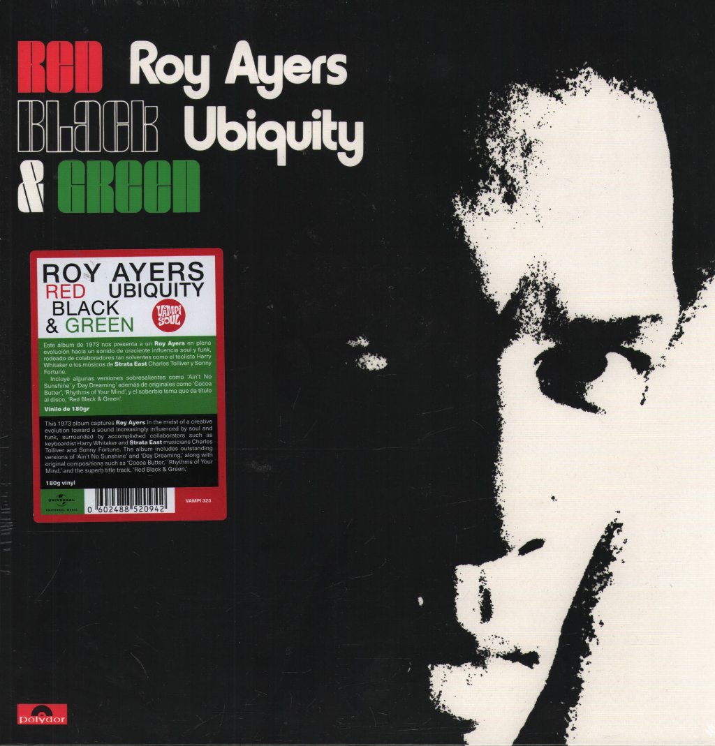 Roy Ayers Ubiquity - Red Black & Green - Lp
