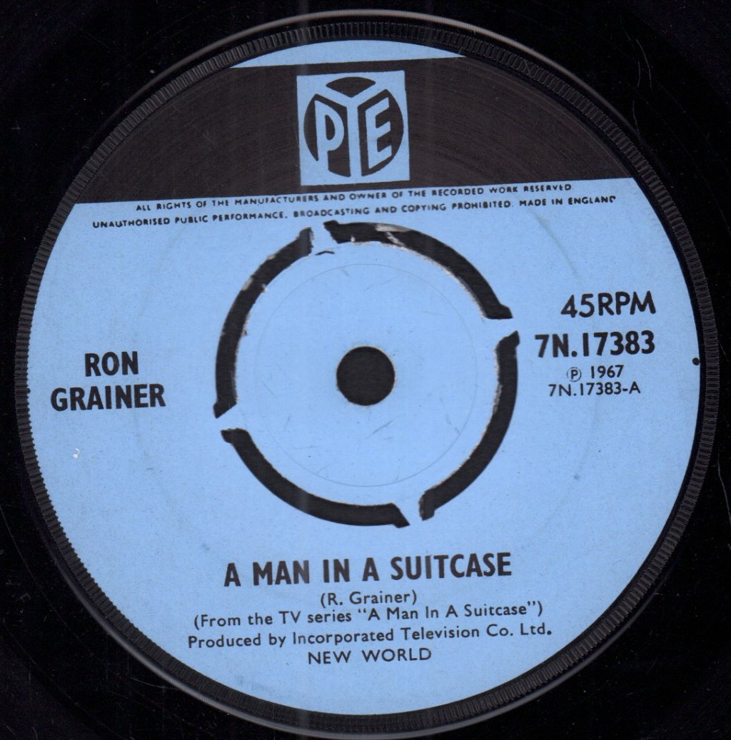 Ron Grainer - A Man In A Suitcase - 7 Inch