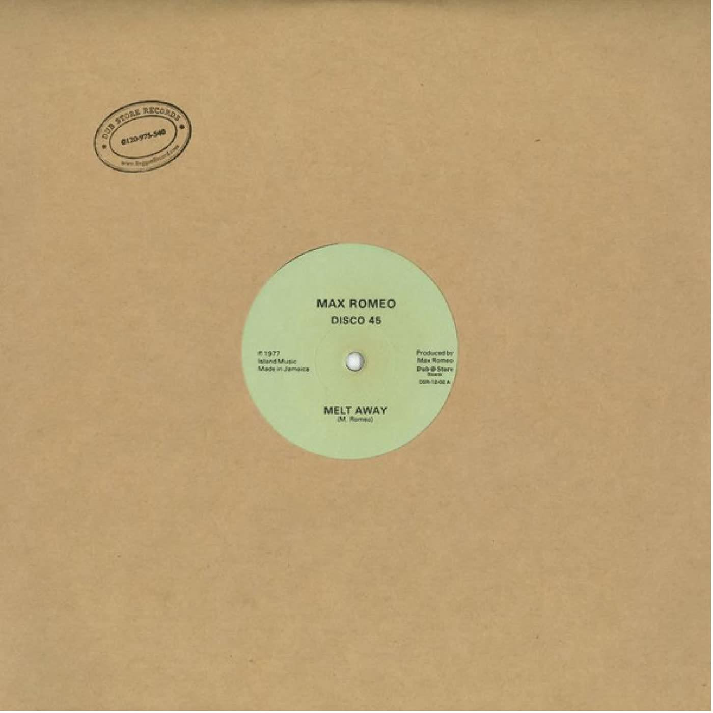 Max Romeo - Melt Away/Break the Hold - 12 Inch