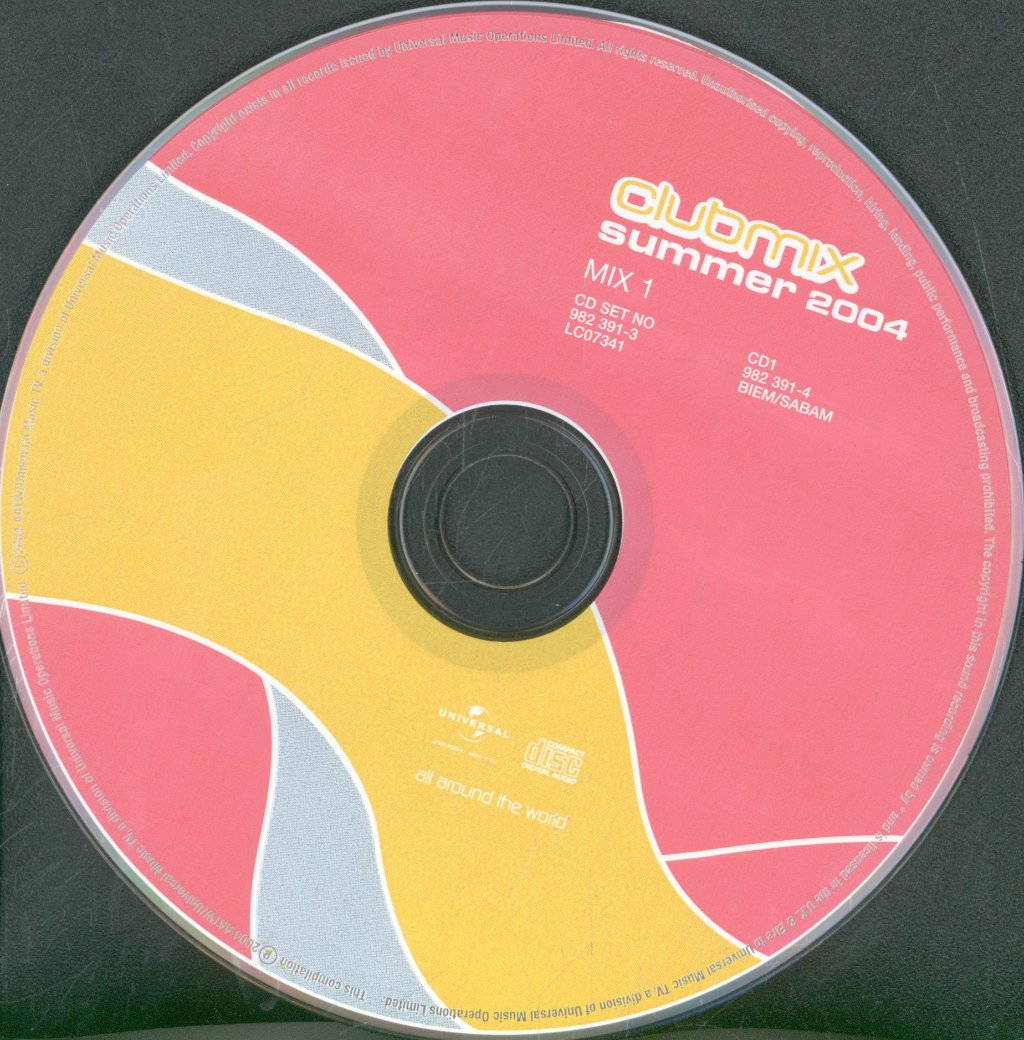 Various Artists - Clubmix Summer 2004 - Double Cd