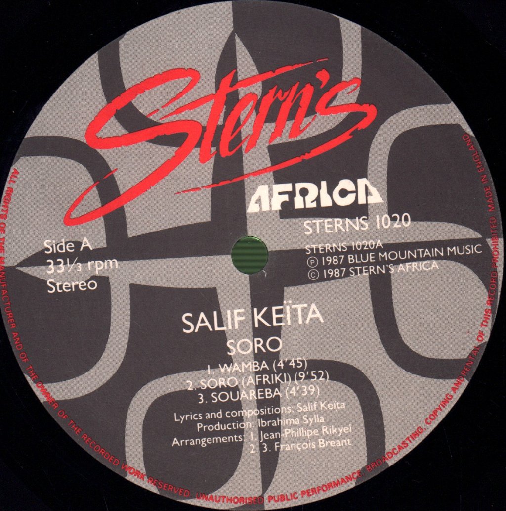 Salif Keita - Soro - Lp