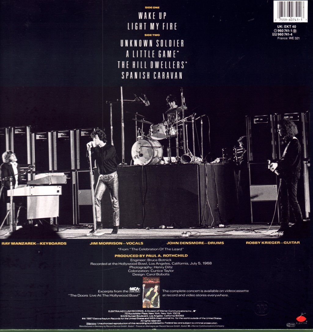 Doors - Live At The Hollywood Bowl - Lp