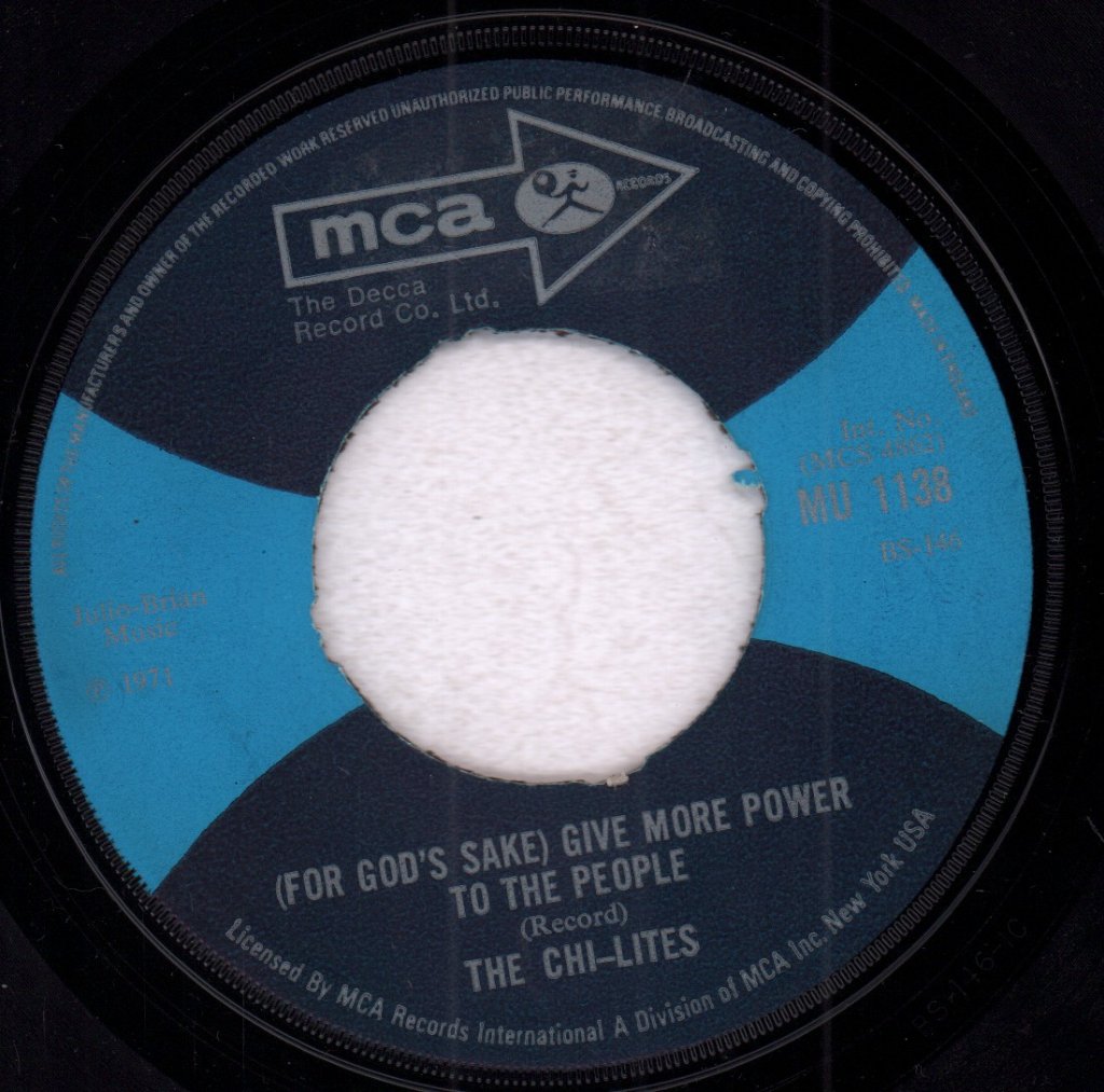 Chi-Lites - Give More Power To The People - 7 Inch