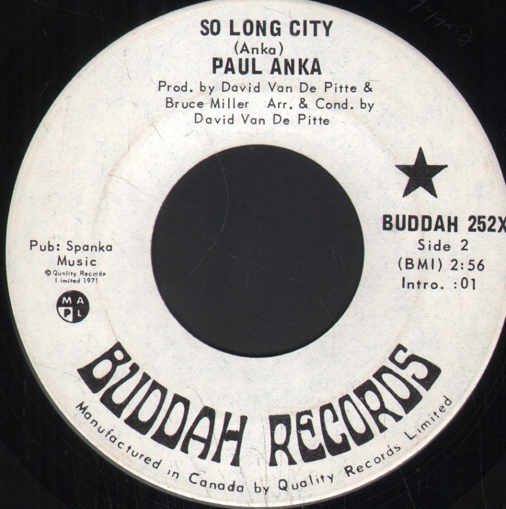 Paul Anka - Do I Love You - 7 Inch