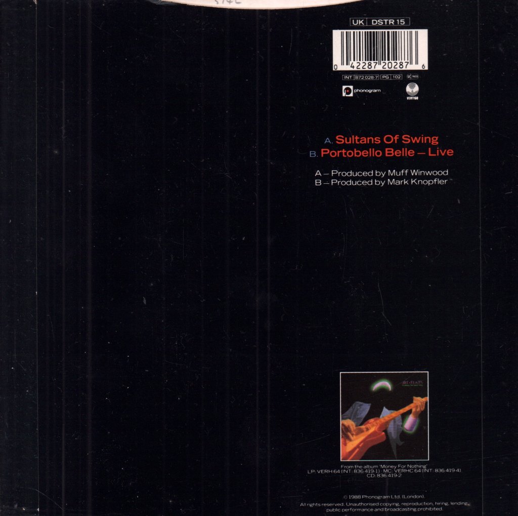 Dire Straits - Sultans Of Swing - 7 Inch