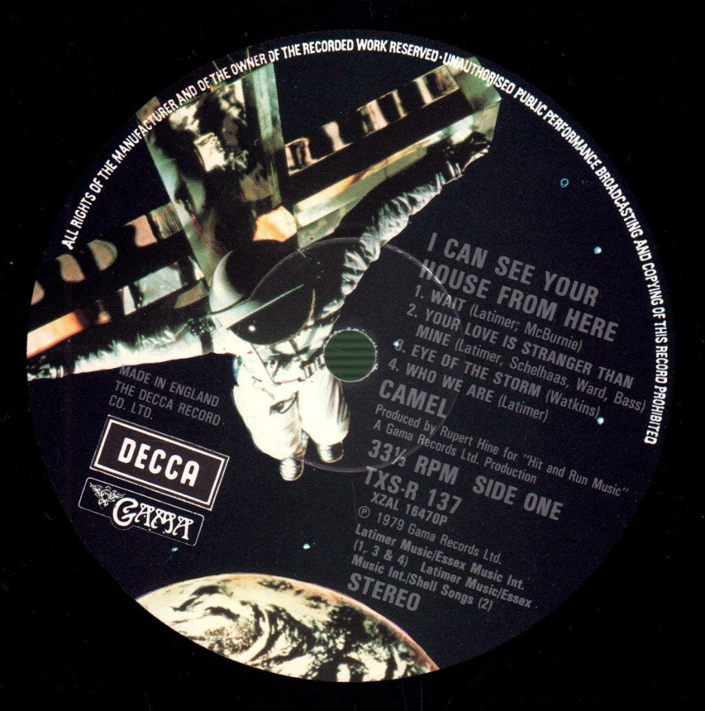 Camel - I Can See Your House From Here - Lp
