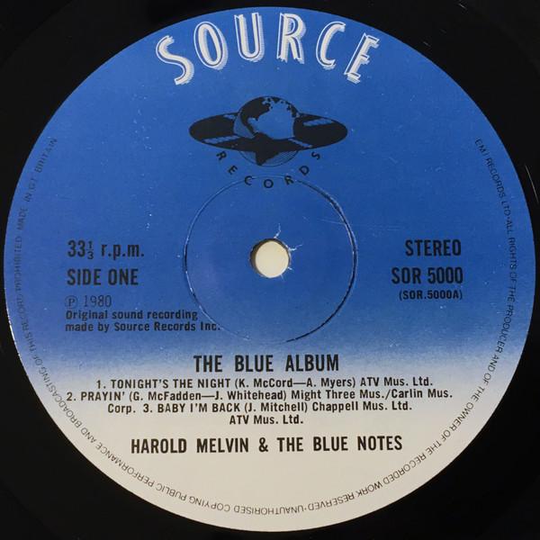 Harold Melvin And The Blue Notes Featuring Sharon Paige - Blue Album - Lp
